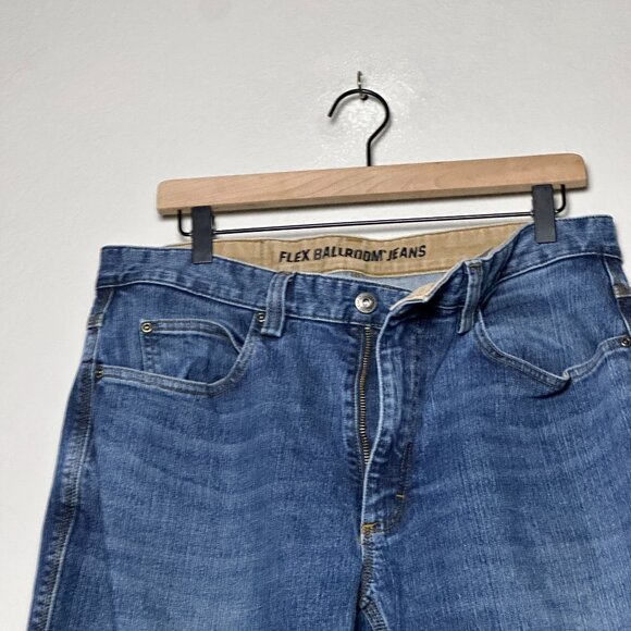 Duluth Trading Jeans Relaxed Denim Pant Straight Fit Men 35x36 Cowboy Western - Picture 11 of 14